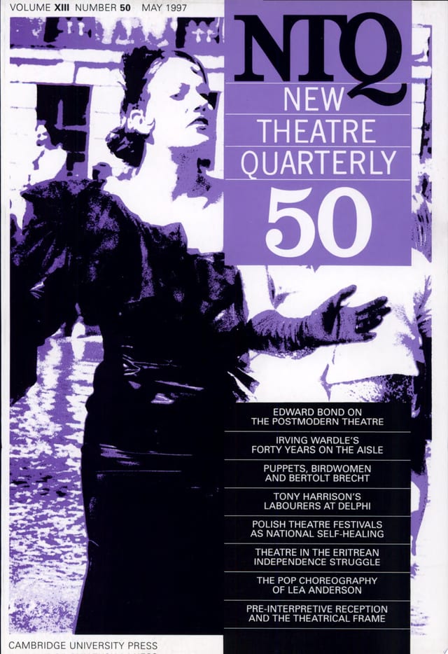 New Theatre Quarterly 50: Volume 13, Part 2