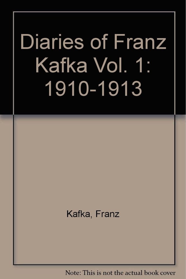 Diaries Of Franz Kafka 1910 1913