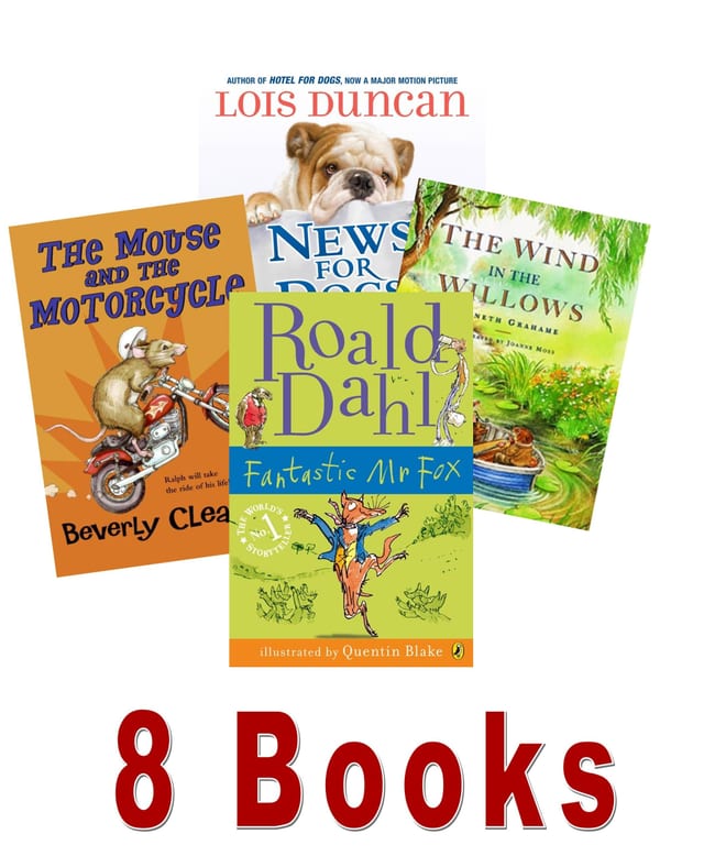 Books to Movies Set: Fantastic Mr. Fox; Ramona the Pest; Hotel for Dogs (An Unofficial Box Set: Grade 3 - 4)