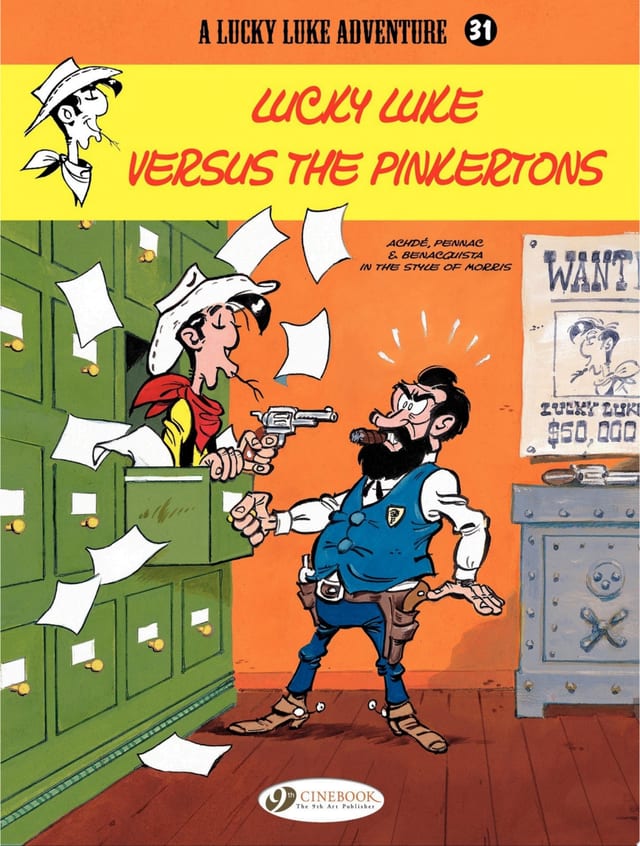 Lucky Luke - Volume 31 - Lucky Luke versus The Pinkertons