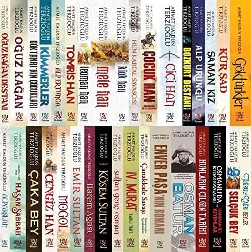 Ahmet Haldun Terzioğlu Tarih Seti -34 Kitap Takım-