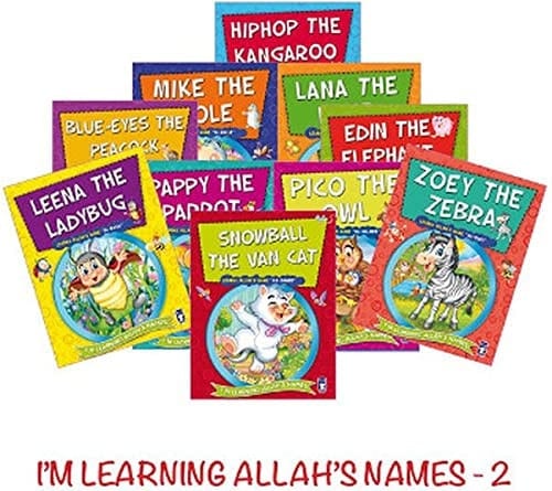 Allah'ın İsimlerini Öğreniyorum - 2 (10 Kitap Set)