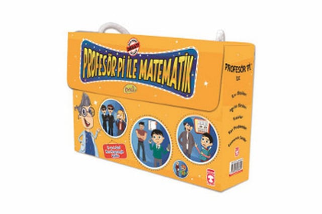 Profesör Pi ile Matematik - 2 Set 5 Kitap 9 Yaş