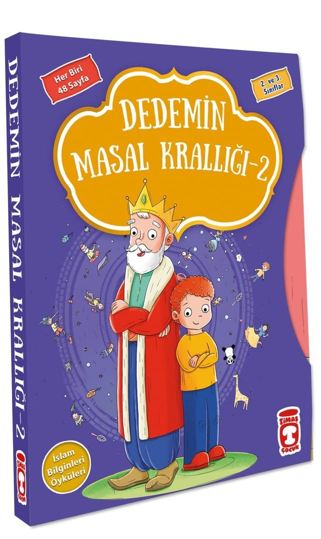 Dedemin Masal Kralligi - 2 set 5 Kitap