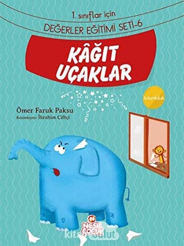 Kagit Ucaklar - Tutumluluk 1. Siniflar Icin Degerler Egitimi Seti - 6