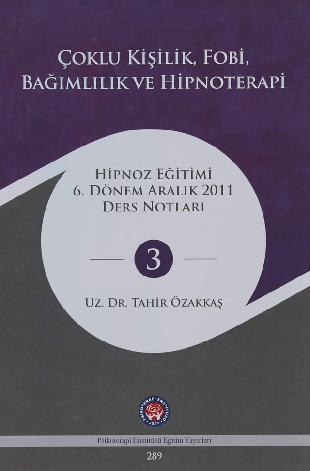 Hipnoza Giris Ve Uygulama; Hipnoz Egitimi 6 Dönem Eylül 2011 Ders Notlari - 2