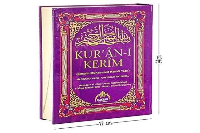 Fihristli Kur'an-ı Kerim: Satır Altı Türkçe Okunuşlu, Kelime Manalı ve Mealli (Beşli Meal)