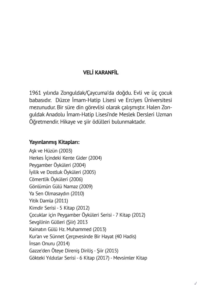 Hz.Eyyüb'ten Hz.Musa'ya Çocuklar İçin Peygamber Öyküleri-3