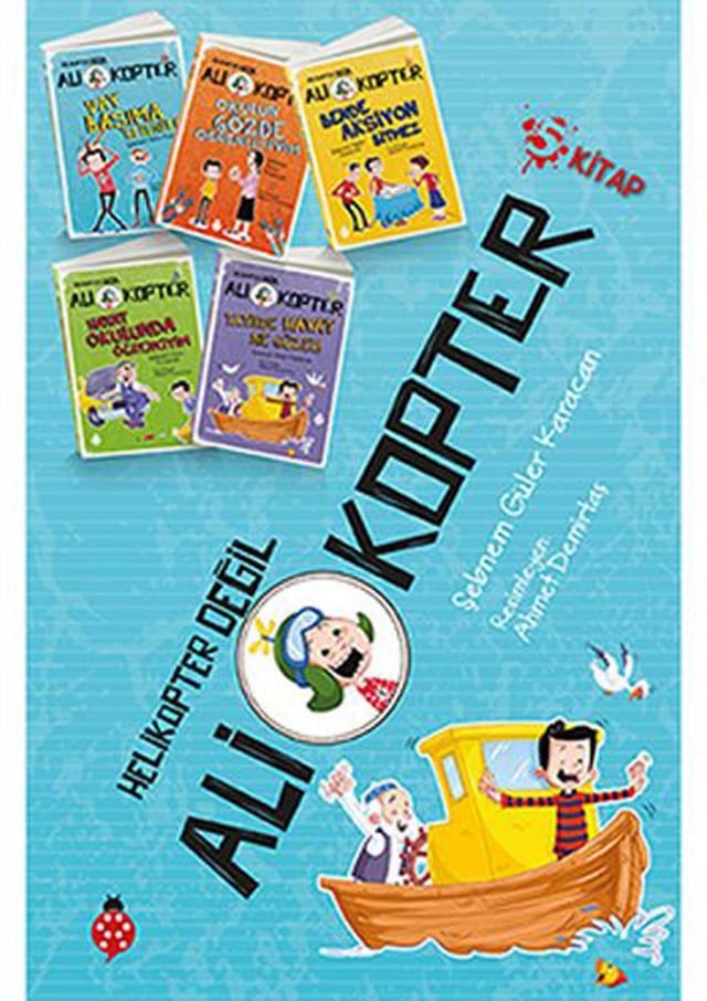 Ali Kopter - 5 Kitap Set Hâlinde