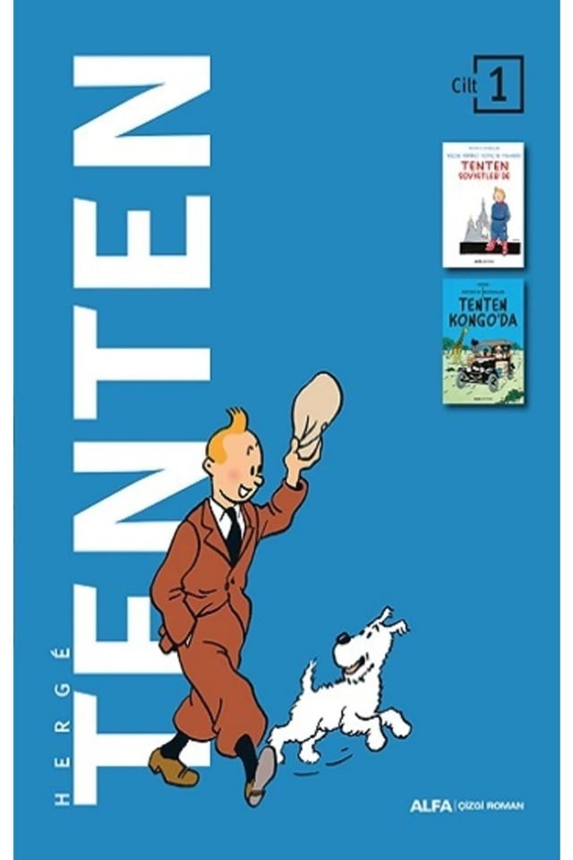 Tenten - Cilt 1 Ciltli Tenten Sovyetlerde - Tenten Kongoda
