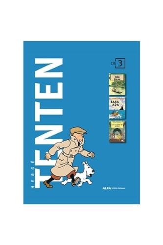 Tenten - Cilt 3 Ciltli 3 Kitap Bir Arada - Kirik Kulak, Kara Ada, Ottokarin Asasi