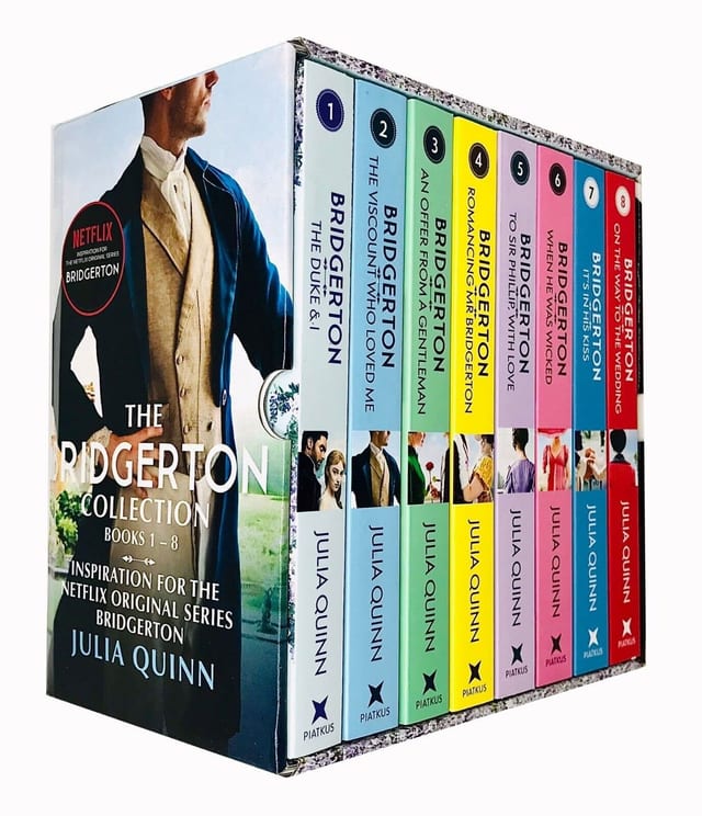 The Bridgerton Collection (1- 8) Inspiration for the Netflix Original Series 8 Books Set