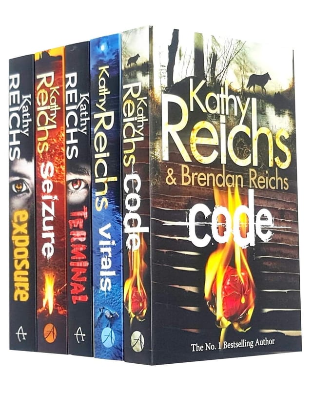 Kathy Reichs Virals Series 1-5 Collection 5 Books Set (Virals, Seizure, Code, Exposure, Terminal)