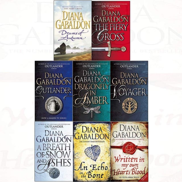 Diana Gabaldon Outlander Series 8 Book Set (1- 8)