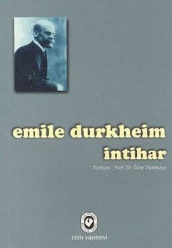 İntihar Toplumbilimsel İnceleme