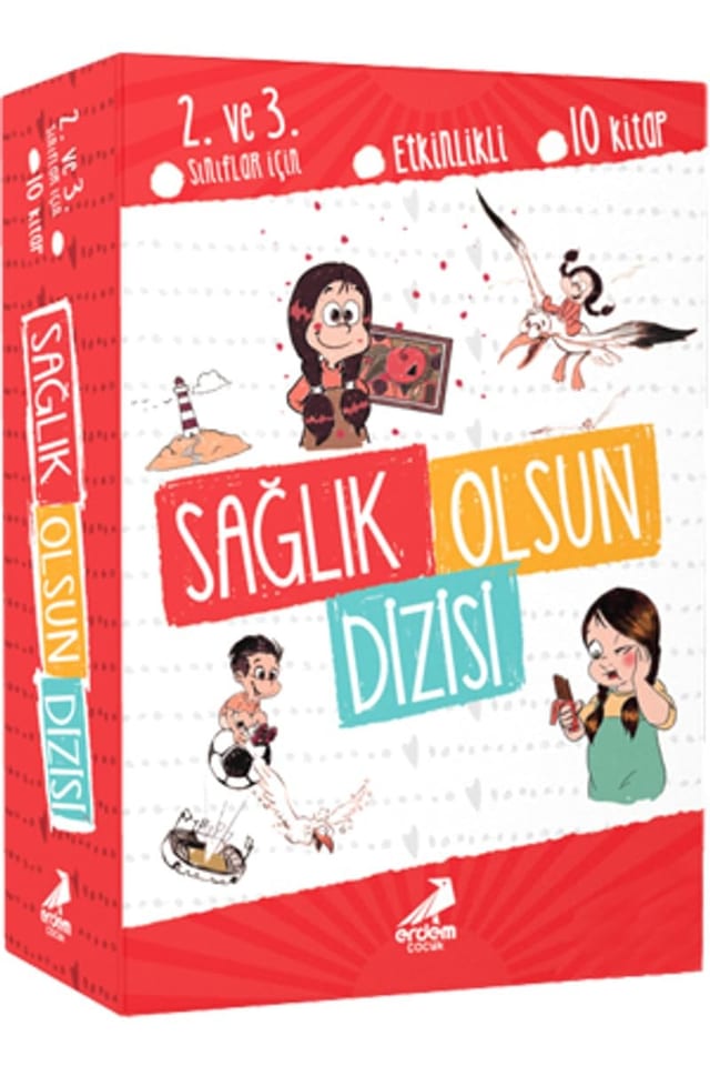 Saglik Olsun Dizisi Kutulu 10 Kitap 8-10 Yas