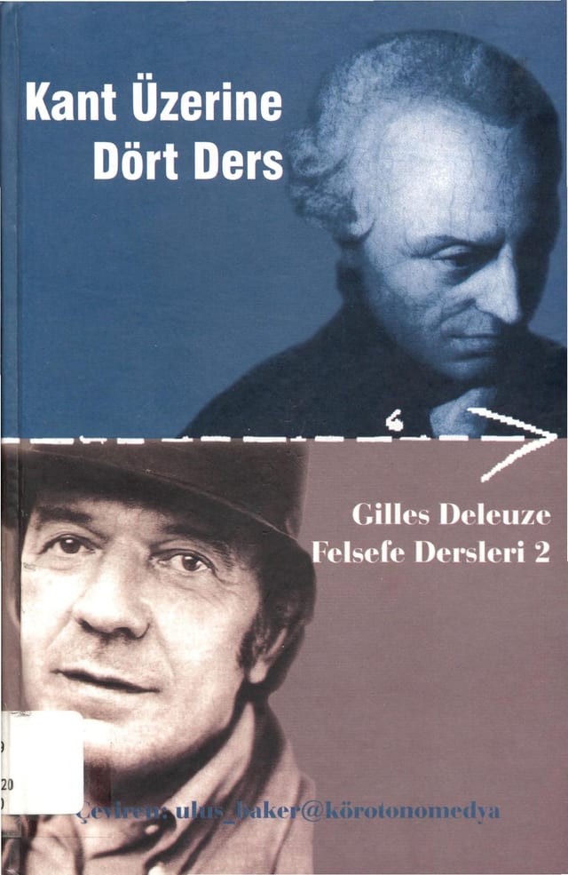 Kant Üzerine Dört Ders