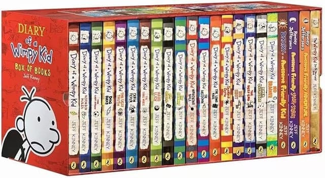 Jeff Kinney Diary of a Wimpy Kid 1 - 23 Books Boxed Set the Complete Collection